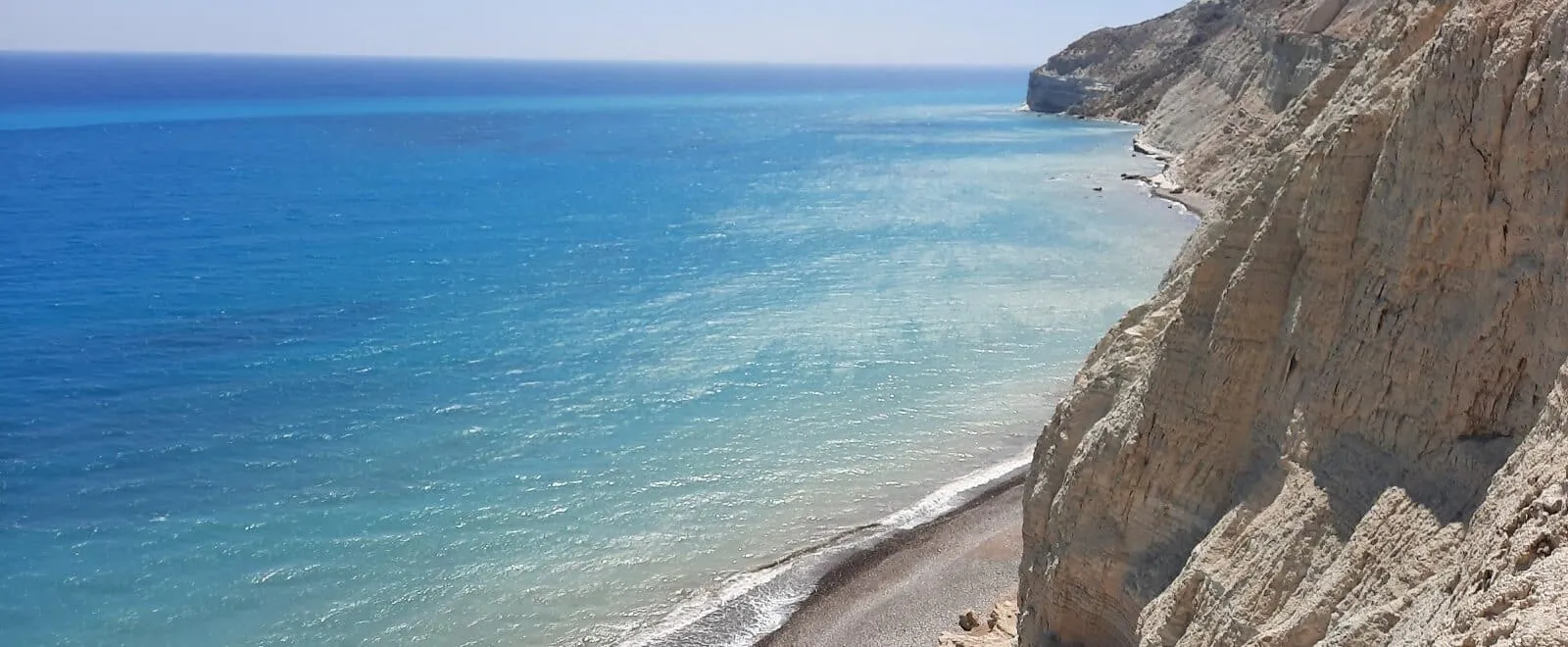 Cape Aspro coastal trail near Pissouri