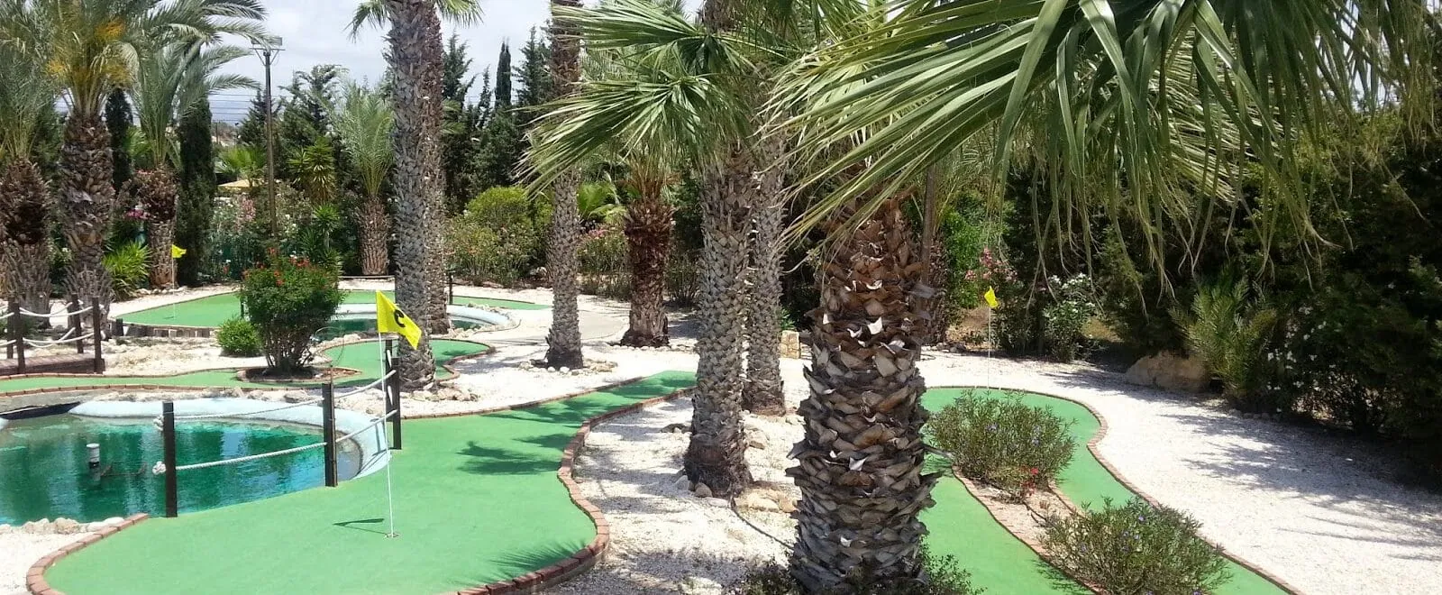 Island Cove Adventure Golf mini golf course near Paphos