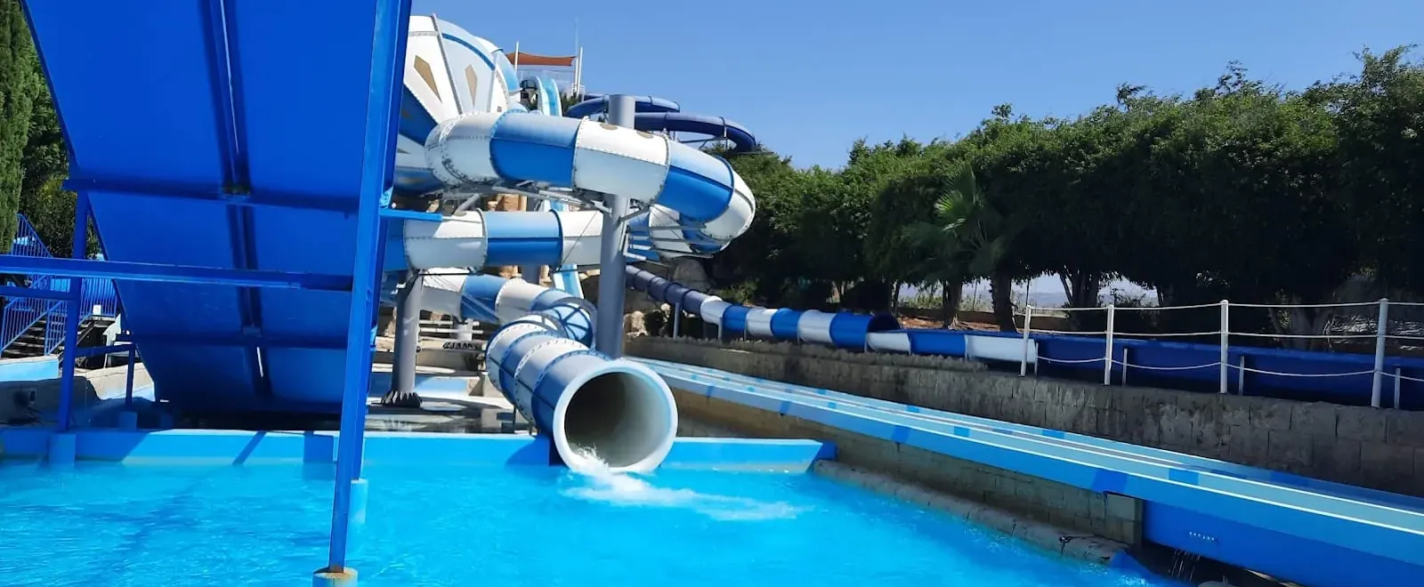 Slides at Paphos Aphrodite Waterpark
