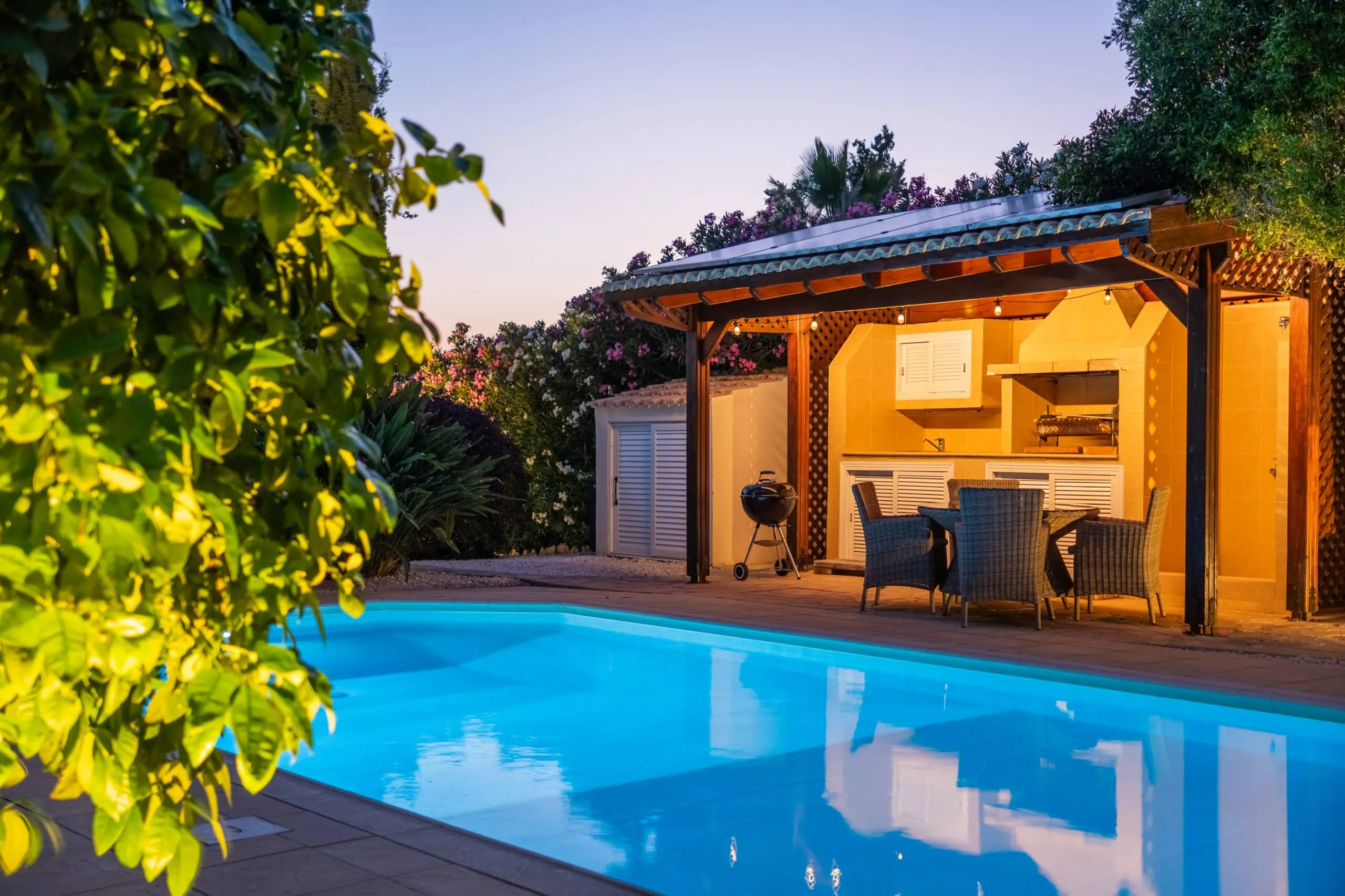 Private swimming pool